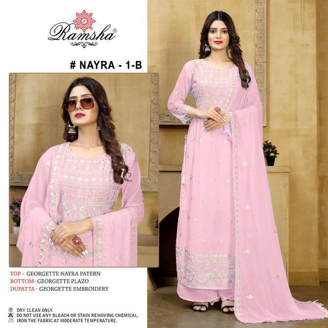 Nayra 1 By Ramsha Colors Pakistani Suit Catalog